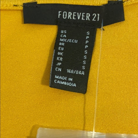 cinched waist mustard yellow blouse - Picture 2 of 6